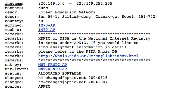 query-the-apnic-whois-database