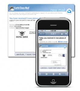 Get your physical mail on your cell phone and inbox